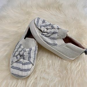 New! Zara Kids Striped Sneakers